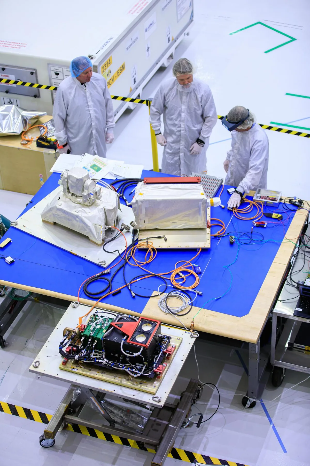 Additional Orion hardware delivery imagery for Artemis II.